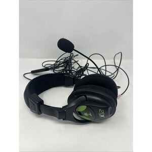 Turtle Beach Ear Force X12 Wired Gaming Headset Xbox 360 and PC Tested WORKING